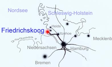 Friedrichskoog in Schleswig-Holstein (pf)